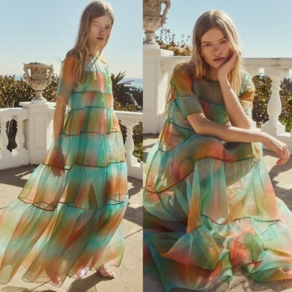 STAUD hyacinth dress